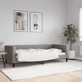 tópszínű szövet kanapéágy 90 x 200 cm