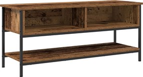 vidaXL TV szekrény garnitúra Öreg fa 100 x 35 x 45 cm Faanyag