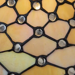 Endon 64301 - Asztali Tiffany lámpa PEARL 1xE27/60W/230V átm. 37 cm