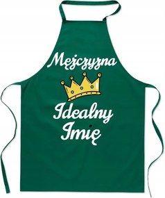 Konyhai Kötény Férfi Tökéletes Név Személyre szabott Valentin nap