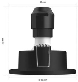 Philips-LED RGBW Dimmelhető fürdőszobai lámpa Hue XAMENTO GU10/5,7W/230V IP44