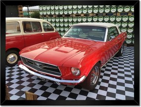 Poszterek keretben 40x30 Ford Mustang Usa autó