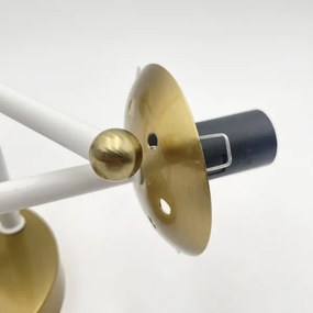 Brilagi - Ráépített csillár MALIVA 3xE14/15W/230V arany/fehér