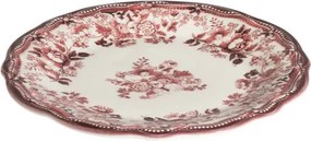 24 részes porcelán étkészlet bordó