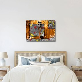 Egy ősi festmény képe (70x50 cm)