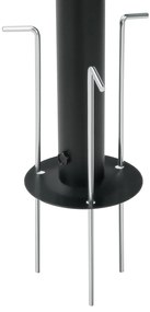 Casaria® Kerti pavilon Topas 4x3 - krém