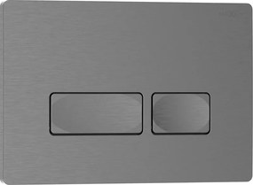 Mexen Tex 04 öblítő gomb, szálcsiszolt gun gray - 6104-12