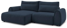 Sötétkék sarokkanapé Aden – Bobochic Paris