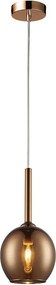 Zuma Line MONIC MD1629-1 COPPER Függőlámpa 1x40W/E14