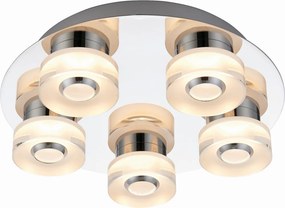 Endon RITA 68913 Süllyesztett mennyezeti lámpa 5x6W/LED RGB/3000K 925LM IP44