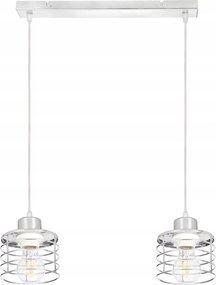 Mennyezeti függeszték lámpa túlnyúlás Loft csillár huzal E27