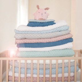 Bézs pamutkeverék gyerek ágyneműhuzat babaágyhoz 100x135 cm Frosty Almond – Roba