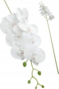 Orchidea Ág 93cm Mesterséges Mint Élő Virágok Fehér Dekoráció Kompozíció
