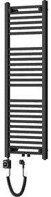 Mexen Mars elektromos radiátor 1200 x 400 mm, 400 W, fekete - W110-1200-400-6400-70