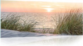 Üvegfestmény üvegen Tengerpart Dűnék 125x50