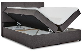 Franciaágy Boxspring 165 cm Alyce (zöld) (matracokkal). 1027451