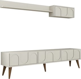 Lyon 2 - Cream, Walnut
