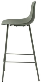 Khaki műanyag bárszék 92,5 cm Whitby – Unique Furniture
