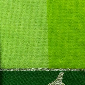 Delfin zöld strandtörölköző