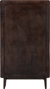 Sötét natúr színű mangófa szekrény 85x150x35 cm Liya – WOOOD