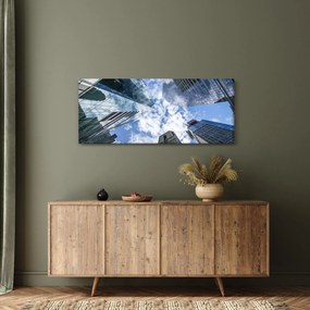 felhőkarcolók képe (120x50 cm)