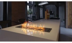 InFire - Beépített BIO kandalló 7,5x50 cm 3,5kW fekete