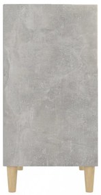betonszürke szerelt fa tálalószekrény 57 x 35 x 70 cm