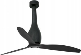 Faro Eterfan mennyezeti ventilátor fekete, DC motorral, 1280 mm, távirányítóval