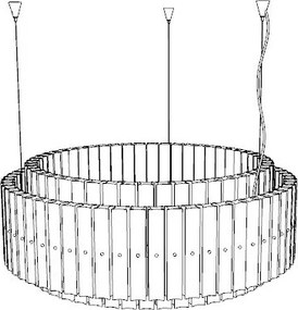 Függeszték Króm ITALAMP 729-90