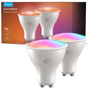 KÉSZLET 2x LED RGBWW Dimmelhető izzó GU10/4,8W/230V 2700-6500K Wi-Fi - Govee