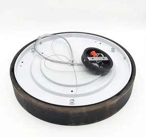 Brilagi - LED csillár kábellel CARVALHO SMOKEY 3xE27/60W/230V tölgy átm. 47,5 cm