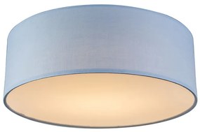 Mennyezeti lámpa kék 30 cm, LED-del - Drum LED