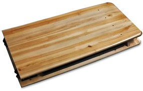Casaria® Sörkészlet kartámasszal 170 cm - összecsukható