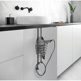 Acél függő hajszárító tartó Origin - Metaltex