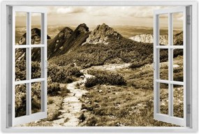 Poszterek 120x80 Tátra Lengyel hegyek Kilátás