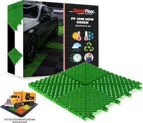 Polipropilén Pp padlólap garázsba, teraszra, erkélyre, autómosóba, szervizbe