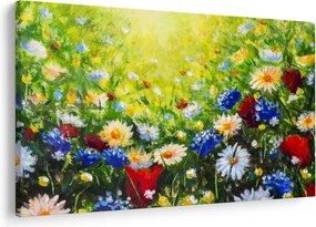 Vadvirágok képe (90x60 cm)