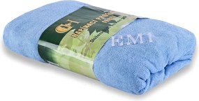 EMI Kék frottír gumis lepedő, 180x200-as lap