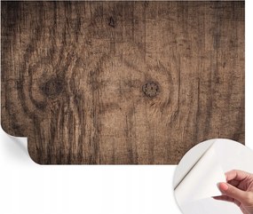 Dekoratív öntapadós fotótapéta irodába Rusztikus fa 104x70 cm