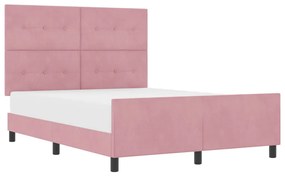 Pink Ágykeret 140x200 cm Párna