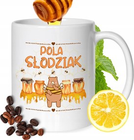 Bögre Poli Barátnők Feleségek Ajándék Nyomtatott Fehér 330ml