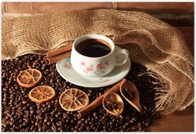 Poszterek 185x125 Kávé és szárított narancs