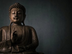 Poszter 40x30cm Buddha szobor 2, Assaf Frank