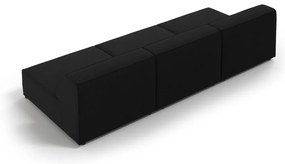 Fekete kanapé 240 cm Jodie – Micadoni Home