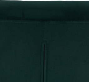 Étkezőszék, smaragd Velvet szövet/króm, GERDA NEW