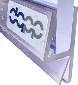 Kabintömítés Zuhanykabinhoz Szélvédőre UK29 6-8mm 60cm