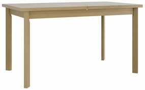 Asztal Victorville 132Sonoma tölgy, 78x80x140cm, Hosszabbíthatóság, Laminált forgácslap, Fa, Részben összeszerelt