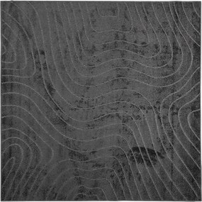 vidaXL Területszőnyegek PALMERAS Antracit 200 x 200 cm Poliészter