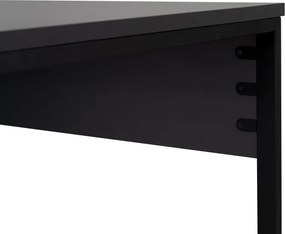 Twin Study Desk - antracit/fekete íróasztal