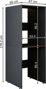 Fürdőszobaszekrény, 67 cm – TR283VLN1350